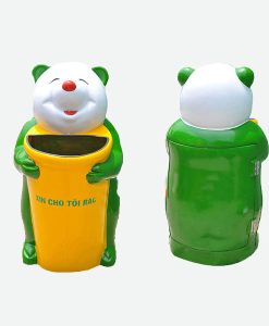 Thùng rác gấu trúc