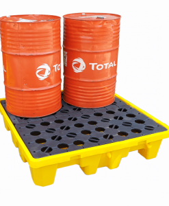 Pallet nhựa chống tràn dầu hóa chất