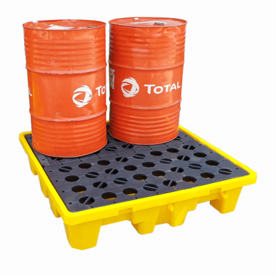 Pallet nhựa chống tràn dầu hóa chất