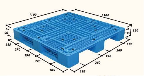 Nhiều lựa chọn kích thước pallet nhựa 