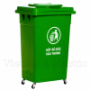 Thùng rác nhựa HDPE 90 lít nắp kín