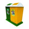 Thùng phân loại rác 2 ngăn lắp lật