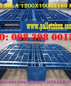 PALLET NHỰA LÕI SẮT 1200X1000X160mm