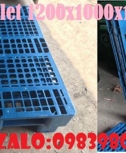 Pallet nhựa 1200x1000x150  giá rẻ
