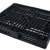 Pallet nhựa đen 1100x1100mm ( tải tĩnh: 1,5 tấn)