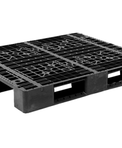 Pallet nhựa đen lõi sắt 1200x1000mm (tải động-tải tĩnh: 1.5-5 tấn)